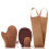 Self Tanning Mitt Applicator Kit with Back Applicator, Exfoliator and Face Tanner Glove Set 1