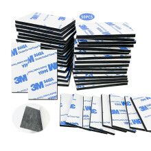 Double Sided Sticky Tape, 50 Pcs Heavy Duty Strong Mounting Adhesive Foam Pads, Number Plate Adhesive Foam Pads 3mm Thickness, Waterproof Rectangle 5