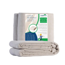 Heavy Duty Cotton Dust Sheets for Decorating Painting - Drop Cloths for Furniture, Floor Covering, Dust Covers - Durable, Reusable Covering Sheets fo