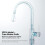 DERW Black Kitchen Tap Kitchen Mixer Taps with Pull Out Sprayer Swivel 5