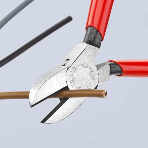 Knipex KNIPEX Diagonal Cutter with Plastic Coating 110 mm, 70 01 110 2