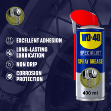 WD40 Specialist Spray Grease 400ml Ultimate Metal Lubricating Grease S