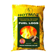 Hotmax 10HOTM Recycled Natural Wood Fuel Logs,20 kg