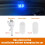 4 PCS Car Interior LED Lights USB Rechargeable Wireless Touch Control 7 Colors  Brightness 2