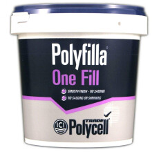Polycell Polyfilla Trade One Fill 1 Litre, White