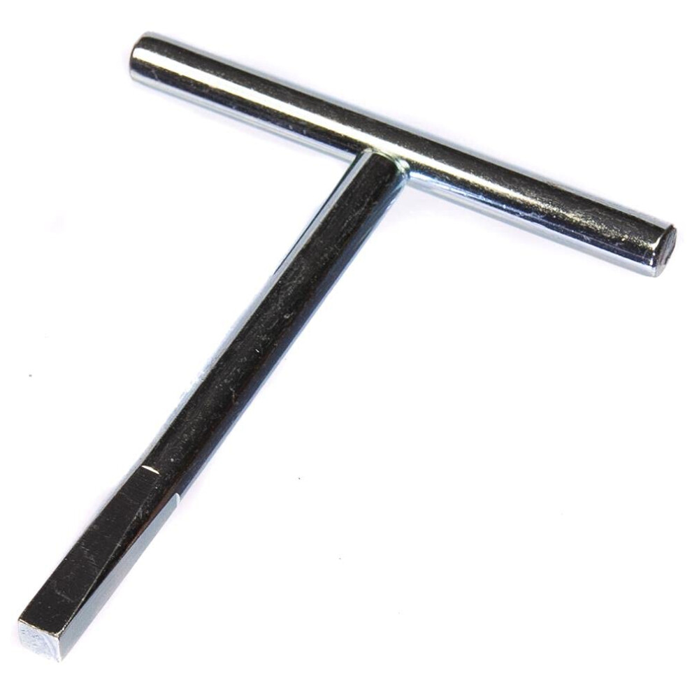 Budget Key T Bar Key Lock Tapered Square Drive Key 6.5Mm Square 5051226651410