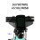 Support d'ordinateur de vélo rotatif à 360 18 g noir 5