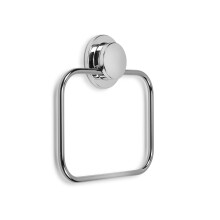 Croydex Stick 'n' Lock Self Adhesive Bathroom Towel Rail - Hand Towel Holder for Bathroom or Kitchen, Rust-Free Mild Steel, Easy Adhesive Bathroom Ac