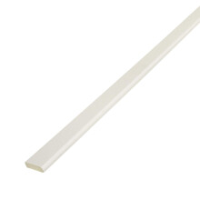 Truly PVC Supplies White Ash, 20mm x 5m Cloaking Fillet uPVC Plastic Window Door Architrave Trim