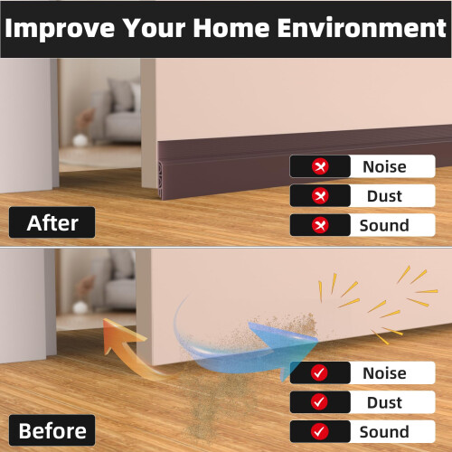 ESUFEIR 782M Draft Excluder for DoorsSelf Adhesive Draught Excluder fo 1