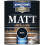 Johnstone's MATT PAINT FOR WOOD and METAL BLACK 0.25L 1