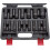 us pro US PRO by Bergen 16pc 1/2'' Dr 6-Point European Deep Impact Socket Set B1340 1