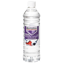 Bartoline Low Odour White Spirit 750ml – Paint Thinner and Brush Cleaner, Low Sm