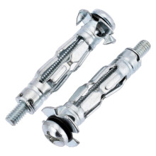 fiXte Pack of 20 M4 x 38mm Heavy Duty Metal Plasterboard Cavity Wall Fixings Anchors Plugs
