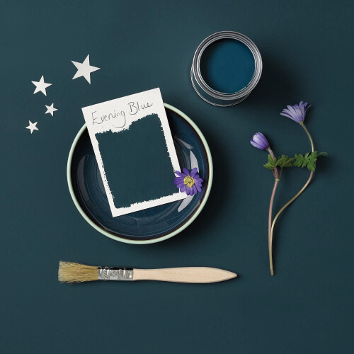 Rust-Oleum Rust-Oleum Blue Kitchen Cupboard Paint in Matt Finish - Evening Blue 750ml 2