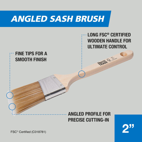 Harris Harris Trade Angled Sash Brush 2" 1