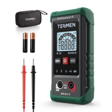 TESMEN TM-510 Digital Multimeter, 4000 Counts, Smart measurement, Auto-Ranging Voltage Tester; Voltmeter with Non-Contact Voltage Function, Measures