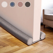 Draft Excluder for Doors - 94cm, Efficient Noise Blocker, Cold Air Stopper - Energy-Efficient Bottom Door Seal, Weather Stripping Under Door Draught