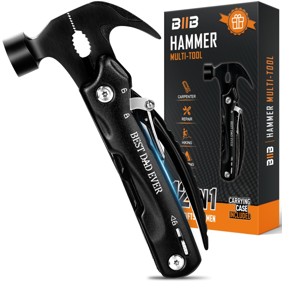 Biib Father S Day Gifts, 12 In 1 Multi Tool Gadgets, Dad Gifts From Daughter/Son, Fathers Day Presents Camping Accessories, Gifts For Men Who Have Ev 5001575652491