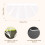 50Pcs Clear Face Visors - Eye Shield After Cataract Surgery, Plastic Transparent Shower Face Eye Protector Shields Visors 3