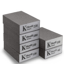 6-Pack Sanding Block, Sanding Sponges with 6 Grits (60,100,120,150,180,220) Coarse/Medium/Fine/Superfine, Wet and Dry Dual-use Abrasive Pads, Washabl