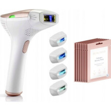 Depilação semi-definitiva - luz pulsada - laser - eletrólise Beautifly - IPL B-Shine PRO - B-Shine PRO IPL branco-ouro