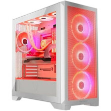 PC-behuizing MODECOM Volcano Expanse S APEX ARGB MIDI Wit - Midi-torenformaat - ATX-moederbord