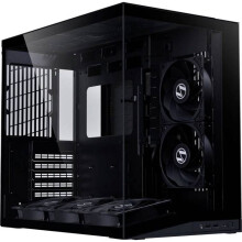 mini-tour Lian Li O11 Dynamic Mini V2 Flow Behuizing, PC Behuizing, zwarte gaming behuizing