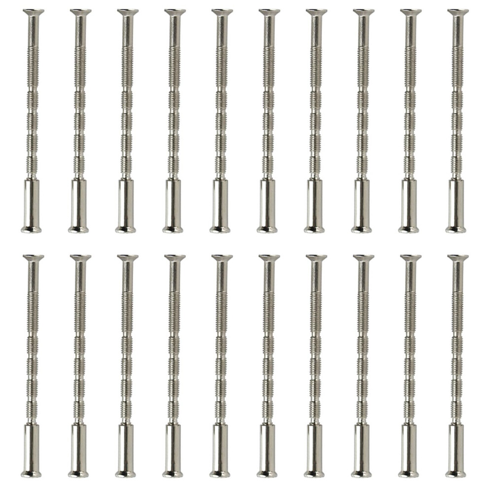 Door Handle Screws,Door Handle Bolt Through Fixings And Sleeves Through Bolts For Door Handles Door Handle Through Bolts (M4-20Pcs) 41134528