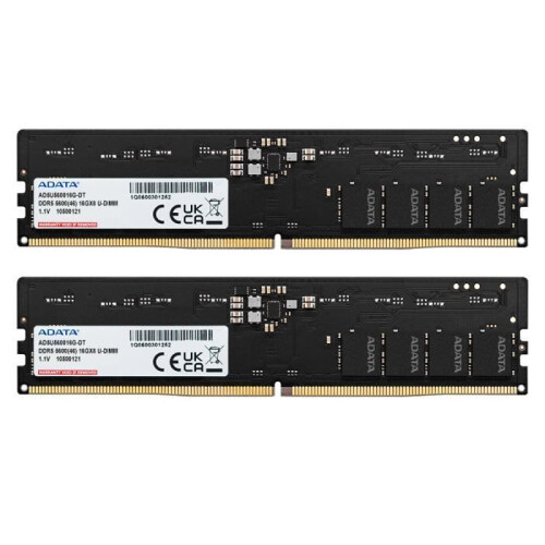 ADATA Speichermodul - ADATA - DDR5 5600 - 32 GB - 2 x 16 GB - U-DIMM ECC 2