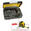 STANLEY Coffret de douilles - STANLEY - STHT9-13906 - 39 pièces - Porte-clés - Noir 1