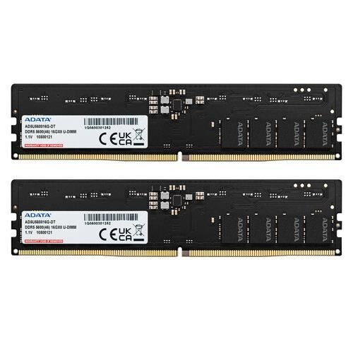 ADATA Speichermodul - ADATA - DDR5 5600 - 32 GB - 2 x 16 GB - U-DIMM ECC 1