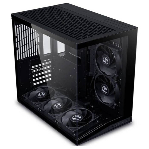 mini-tour Lian Li O11 Dynamic Mini V2 Flow Behuizing, PC Behuizing, zwarte gaming behuizing 2