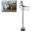 Urinal Flush Valve Manual Push Water Saving Delay Shutoff Zinc Alloy Wall Mounted Durable 3