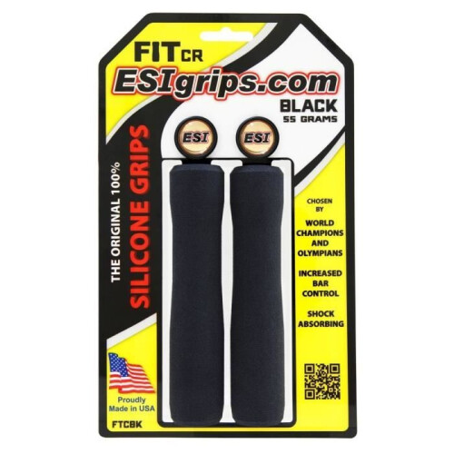 Manopole ergonomiche - ESI - Fit CR Donna - Materiali in silicone - Per MTB 2