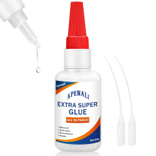 30g Superglue Instant,Super Glue All Purpose,Extra Super Strong Glue with Anti Clog Cap and Droppers, for Plastic,Metal,Glass,Wood,Ceramic,Precise Re