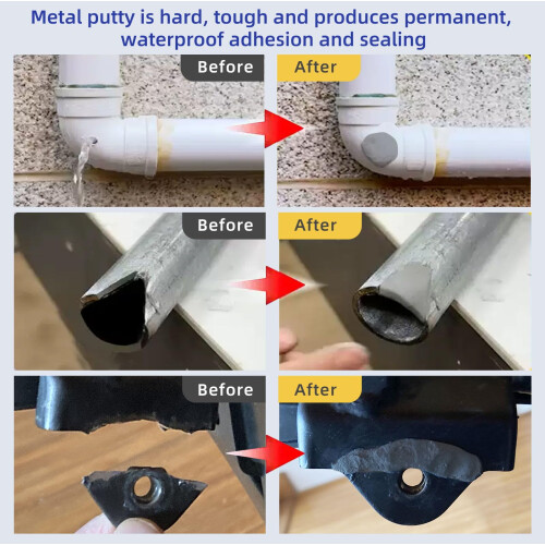 LOCBONDSO Epoxy Putty Waterproof Epoxy Resin Putty – Temperature 90C2 2
