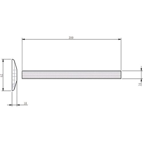 Corso Bathrooms Brushed Brass Radiator Pipe Covers and Collars, 15mm, 200mm Length, 2 Pack 2