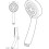 Lara | Multi Spray Shower Head - Chrome 3