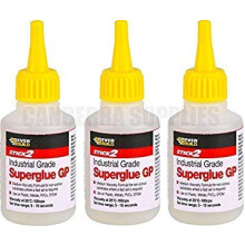 Everbuild Industrial Grade Superglue GP 50 g Pack of 3