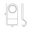 Yale Yale YES-CYLPULL-CH Essentials Rim Cylinder Door Pull, Great for External Doors, for Easy Door Closing, Chrome Finish 4