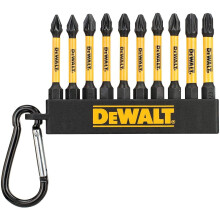 DeWalt DT7274-QZ 50mm Pozi & Phillips High Impact Screwdriver Bit Set PZ1 PZ2 PH2