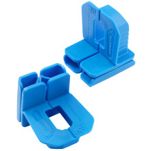 Footprint Corner Blocks Pack of 2 - Essential Bricklaying Tools. Viewing Window to See Line. Tough Engineer Grade Plastic, Large and Easy to Grip. Ke