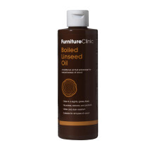 Furniture Clinic Boiled Linseed Oil for Wood 1L - Premium Oil to Enhance, Seal & Protect The Natural Beauty of Oak, Pine & Other Wood with a Glossy F
