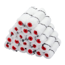 ProDec Advance Big Box 20 Pack 4 inch Medium Pile Microfibre Mini Paint Rollers for a Smooth Finish Painting with Emulsion Paints and Woodstains on I