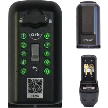 ark Tamo Maximum Security Outdoor Wall Mounted Key Safe Police Preferred Key Box with Illuminated Multi-Push Buttons 9.7m Code Combination Lock Box Id