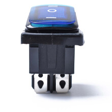 12V 6 Pin Latching Rocker Switch On Off On
