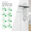 ark Tamo Maximum Security Outdoor Wall Mounted Key Safe Police Preferred Key Box with Illuminated Multi-Push Buttons 9.7m Code Combination Lock Box Id 8