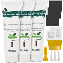 Cieex Wall Filler Kit Ready Mixed Filler for Walls Waterproof Spackle Repair Paste for Holes, Graffiti, Cracks in Plaster, Drywall & Brick Walls - An