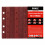SHALL-120pcs Sanding Sheets Rectangular, 93x185mm Sander Sandpaper 8 Holes Hook and Loop Sanding Pads,Assorted 40/60/80/120/180/240 Grits 1